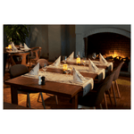 Bio-Dunisoft Holzdekor mit Reh-Motiv, 40x40 cm | Packung (60 Servietten)