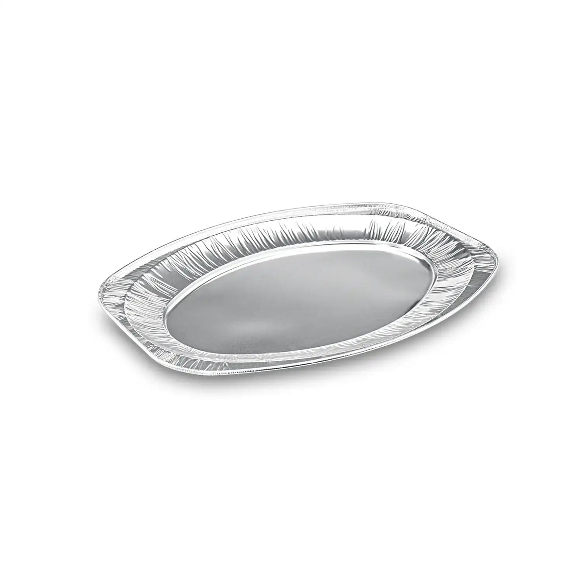 Catering-Platte (ALU) oval 43 x 29 cm – 5 Stück