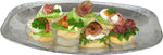 Catering-Platte (ALU) oval 55 x 36 cm – 5 Stück
