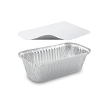 Schale (ALU) eckig 252 x 132 x 70 mm 1500ml + Deckel [5 Sets]