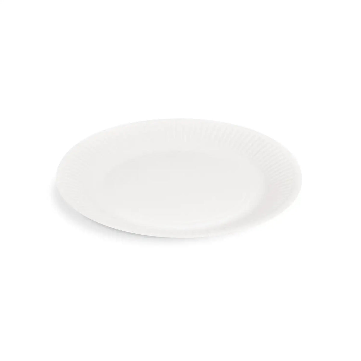Pappteller (FSC Mix) weiß Ø18cm – 10 Stück