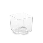 Fingerfood-Becher (PS) eckig glasklar 44 x 44 x 43 mm 65ml
