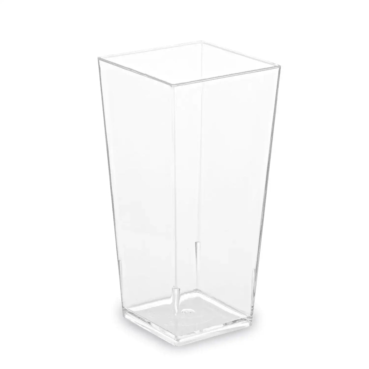Fingerfood-Becher (PS) eckig glasklar 40 x 40 x 82 mm 85ml