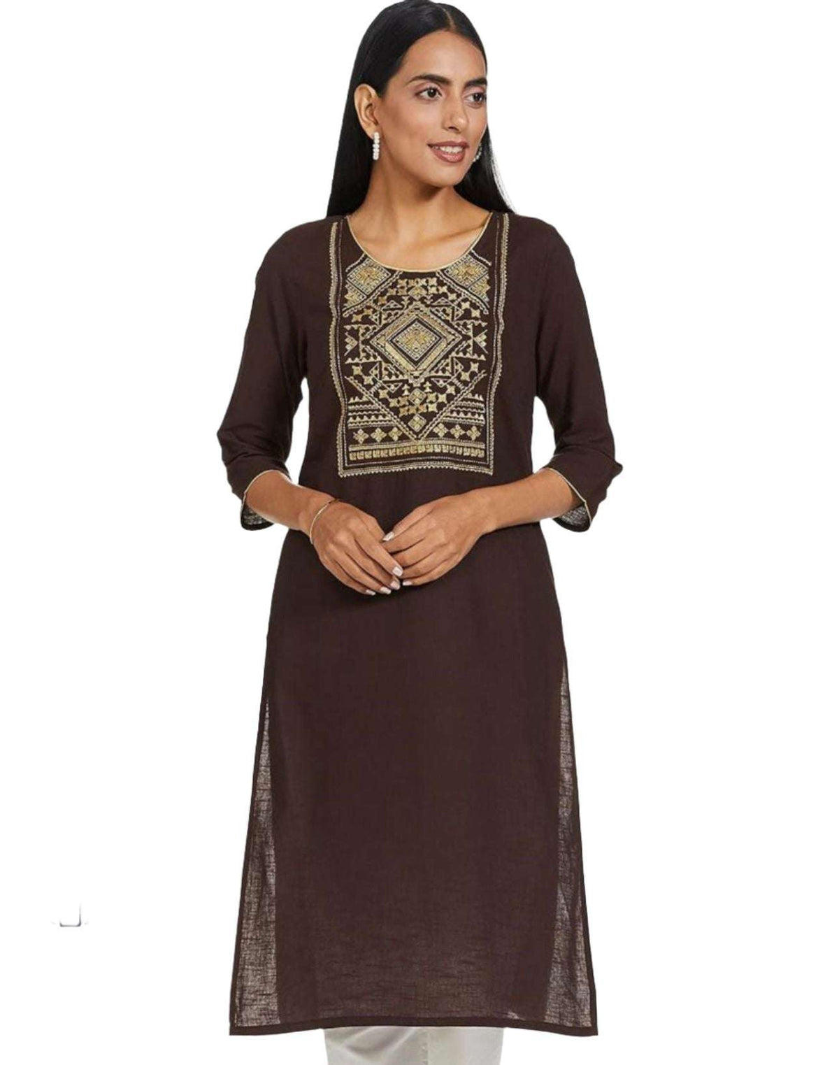 Cotton Straight Kurta In Germany