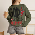 Gott liebt Seine Kinder Sweatshirt – Faith-Crewneck für Kinder und Familie
