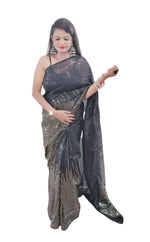 Sequence Georgette Saree