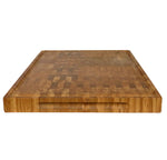 XXL Stirnholz Schneidebrett Eiche 60x40x4cm – Massives Hirnholzbrett & Hackblock