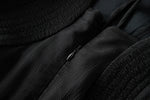 Damen Seidenkleid mit Puffärmeln | Luftsüßes Boho Maxikleid
