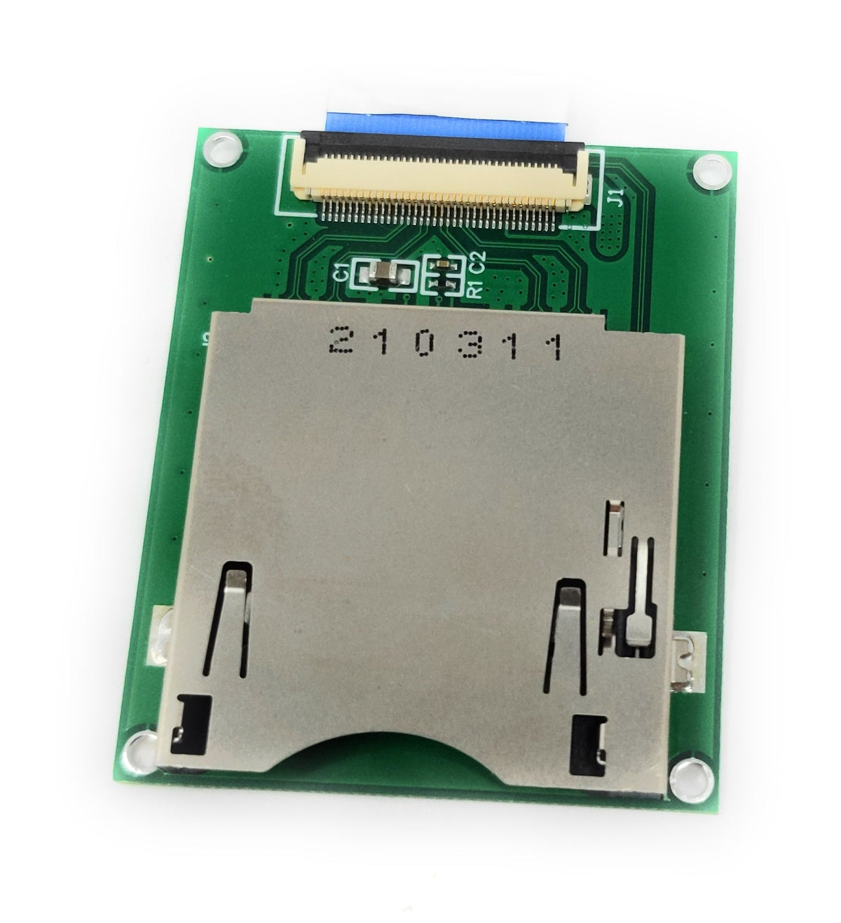 CFexpress Kabel 20cm Typ B Buchse zu NVME M-key M.2 NGFF Stecker Adapter in Grün | System-S