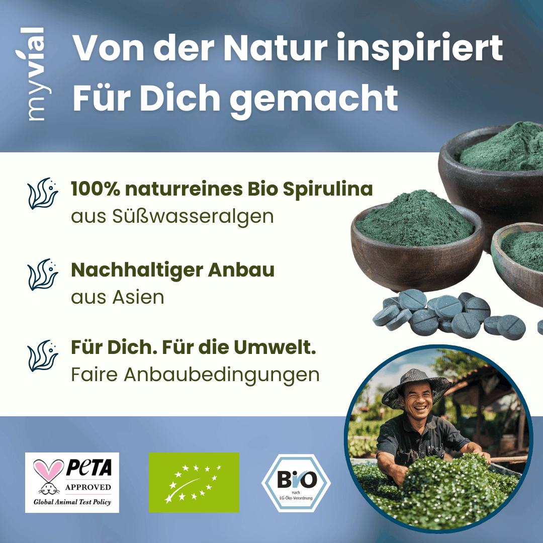 Bio Spirulina Pulver Namma Markt
