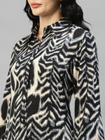 Animal Printed Summer Cool Women's Shirt Dress in Germany
