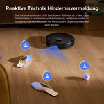 Roborock QV 35S Set Roboter-Staubsauger mit Multifunktions-Dockingstation (mit Staubbeutel*2 Stück und Filter*1 Stück)