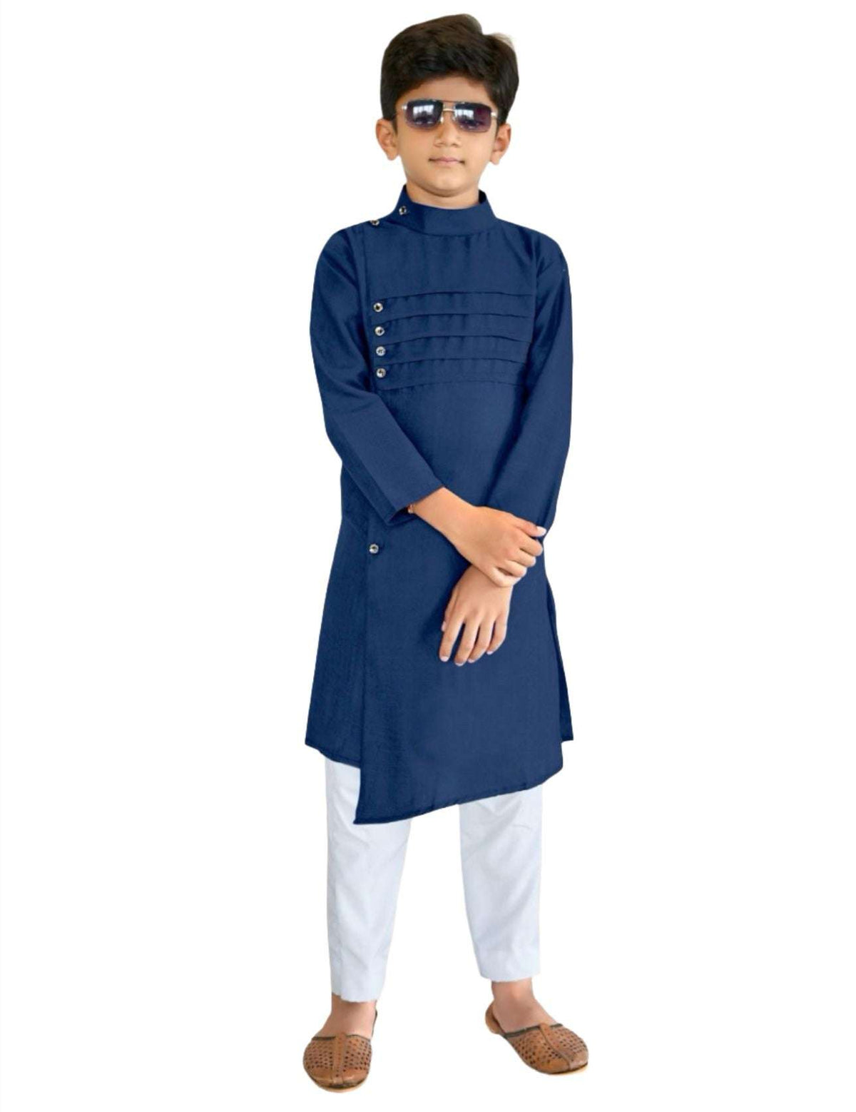 Boys Traditional kurta payjama 🧥Crosskurta🧥 blue