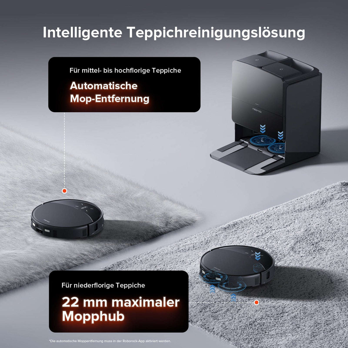 Roborock Saros 10R Saugroboter mit Wischfunktion & abnehmbarem Wischmopp Namma Markt