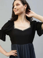 Black & Grey Color block Women's Dress in Berlin