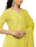 Bandhani Yoke Design Empire Gotta Patti Cotton suit