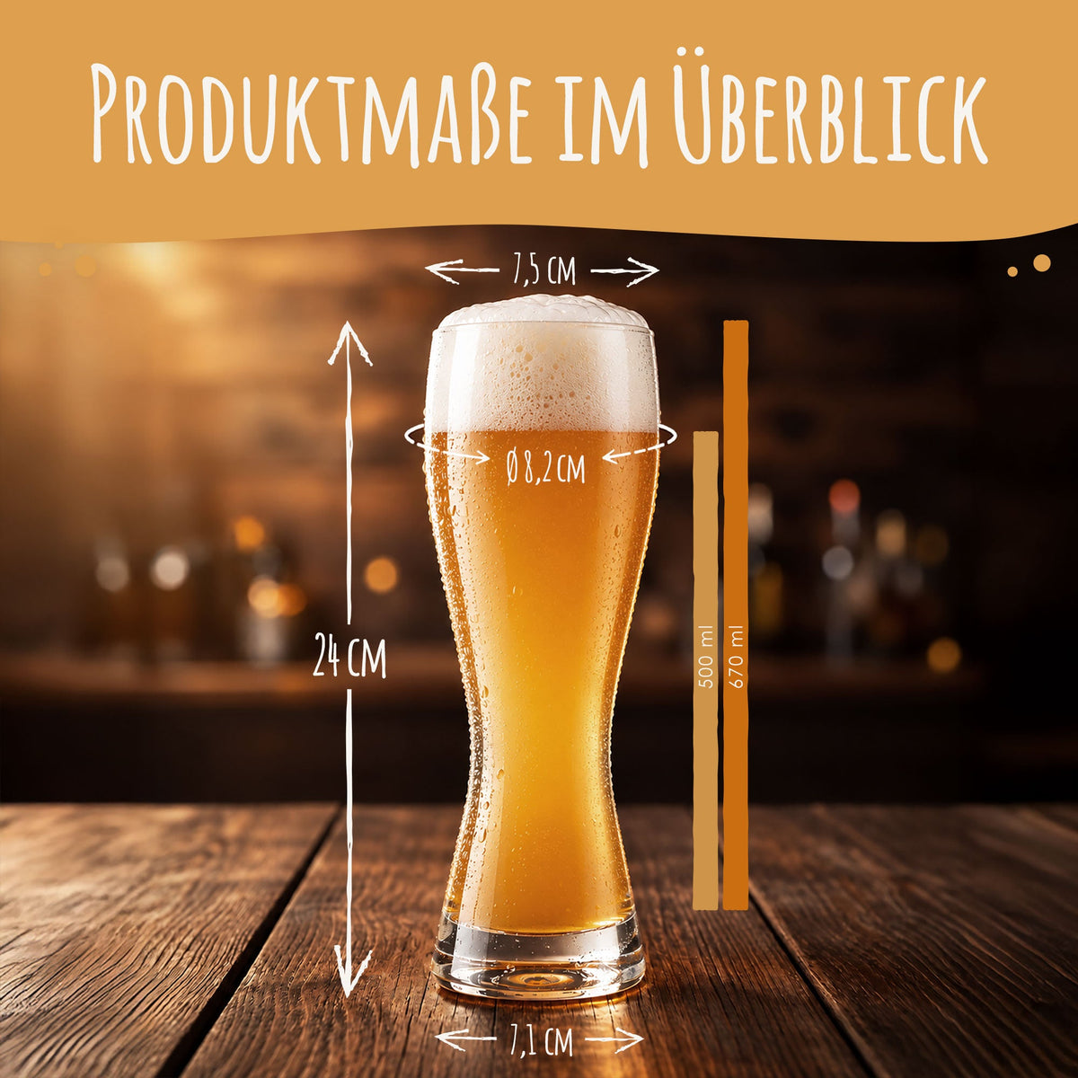 Stölzle Lausitz Weizenglas "Unterhopft"