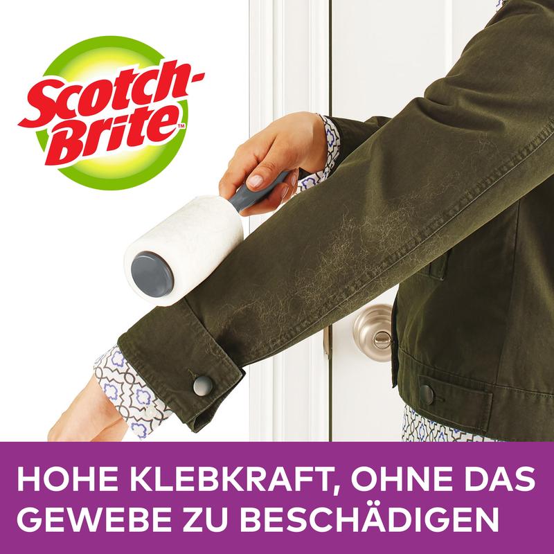 Scotch-Brite™ Everyday Clean Fusselroller, 56 Blatt, 1/Packung | Packung (1 Stück)