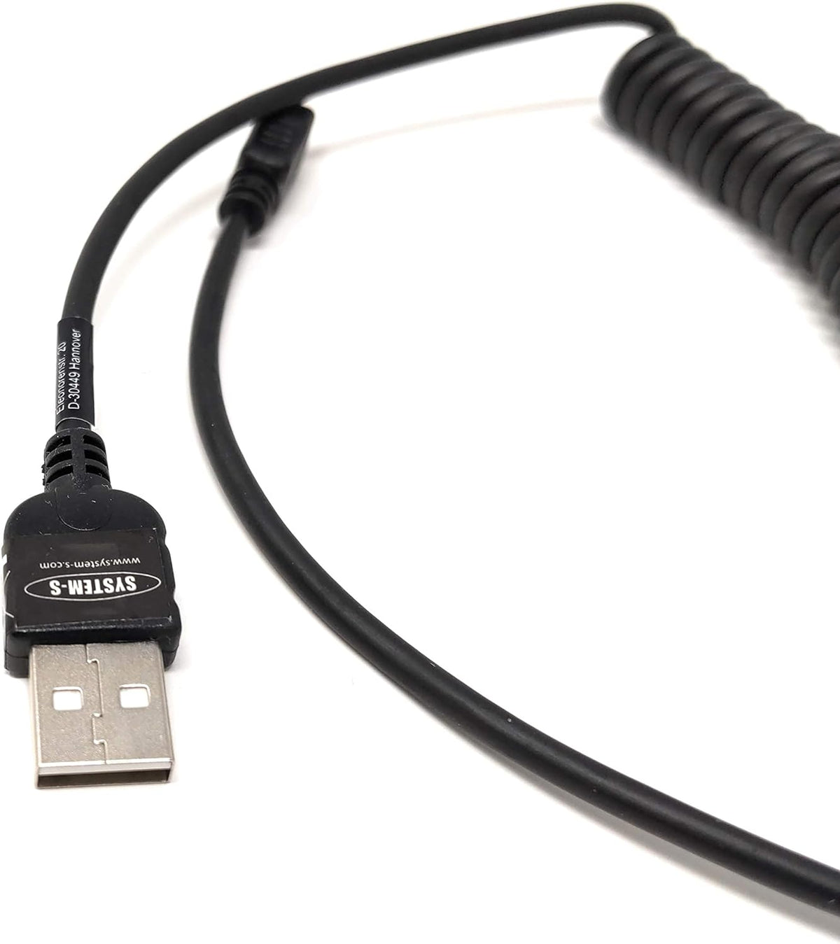 Micro USB Kabel Datenkabel Ladekabel Spiralkabel 30 - 135 cm | System-S