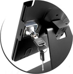 Tischständer Abschließbar für iPad 9.7" (2018) A1893 A1954 A1822 A1823 A1474 A1475 A1476 A1566 A1567 Air 1 2 | System-S