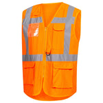 NITRAS Warnweste, EN ISO 1368, 100% Polyester