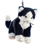 Schlüsselanhänger Katze "Caesar" schwarz ca. 12 cm
