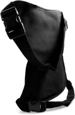 Multi Beintasche Tasche Hüfttasche Gürteltasche Beinbeutel Hip Bag in Schwarz | System-S