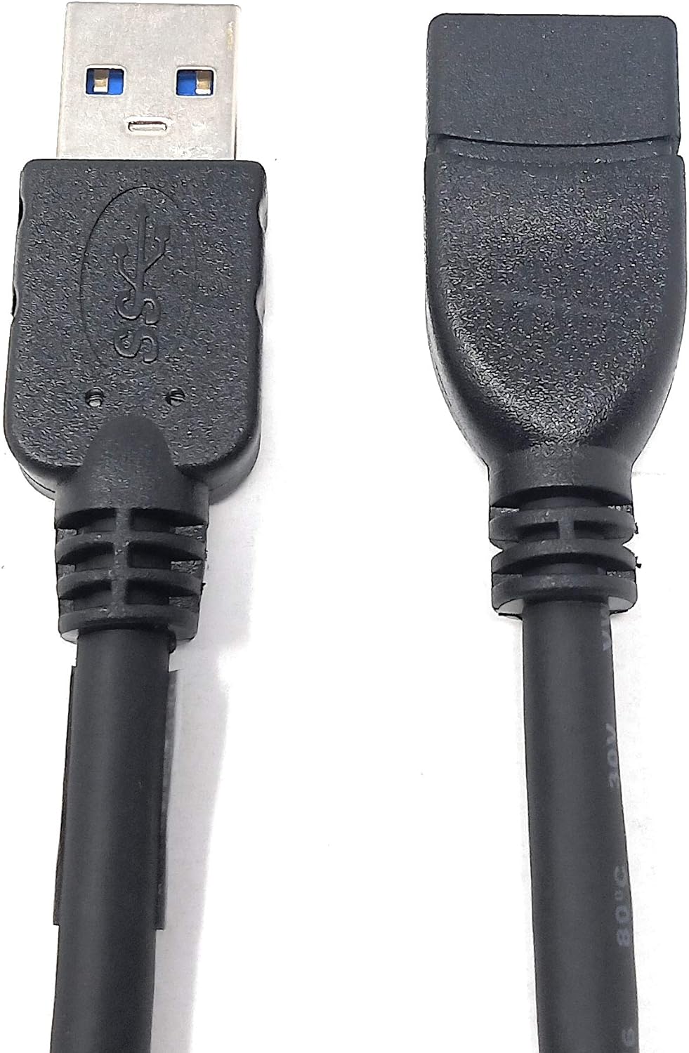 USB 3.0 Typ A (male) auf USB 3.0 Typ A (female) Kabel Datenkabel Verlängerungskabel 30 cm | System-S