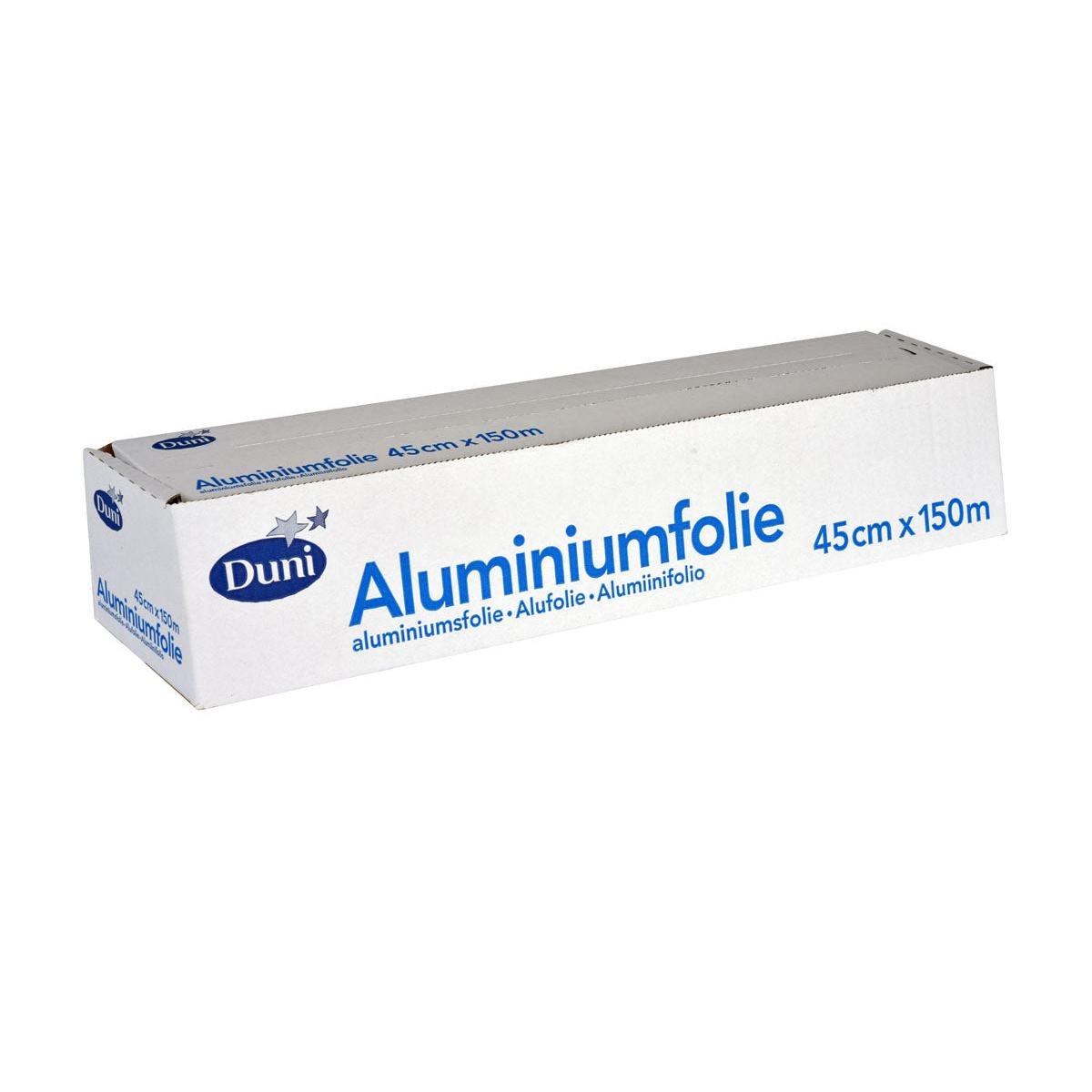 Aluminiumfolie, Abrollkarton Silber ALU
