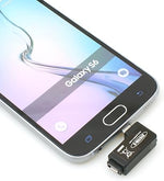 Winkelstecker (rechts) Micro USB auf Micro USB Adapter | System-S