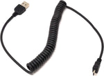 Micro USB Kabel Datenkabel Ladekabel Spiralkabel 30 - 135 cm | System-S
