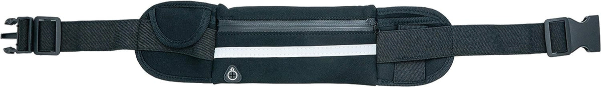 Tasche Gürteltasche Bauchtasche mit Flaschenhalter in Schwarz | System-S