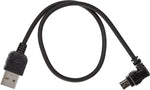 USB 2.0 Kabel 30 cm Mini B Buchse zu Typ A Stecker Winkel für Garmin | System-S