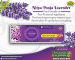 AMBICA NITHYA POOJA LAVENDER 85 GRAMS product image 1