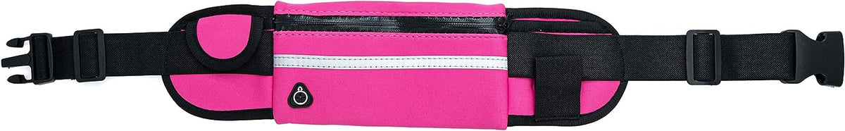 Tasche Gürteltasche Bauchtasche mit Flaschenhalter in Pink | System-S