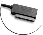 USB Typ A 3.0 (male) auf 7 + 9 16pin 1.8 Zoll  Micro SATA für HDD Festplatte SSD  Kabel Kabel | System-S