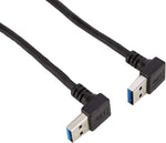 USB Typ A 3.0 auf USB Typ A 3.0 Kabel Aufwärts gewinkelt 59 cm | System-S