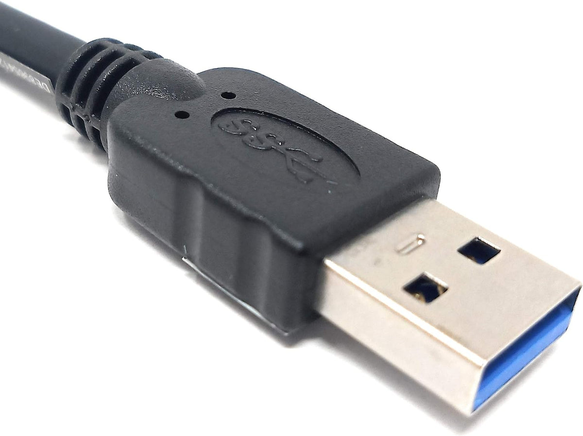 USB 3.0 Typ A (male) auf USB 3.0 Typ A (female) Kabel Datenkabel Verlängerungskabel 30 cm | System-S