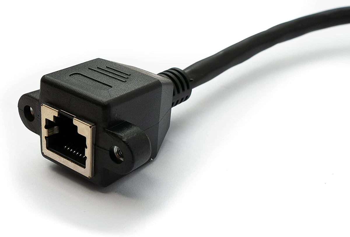 USB 2.0 Kabel 100 cm Typ A Stecker zu Mini B Stecker Spirale Winkel in Schwarz | System-S