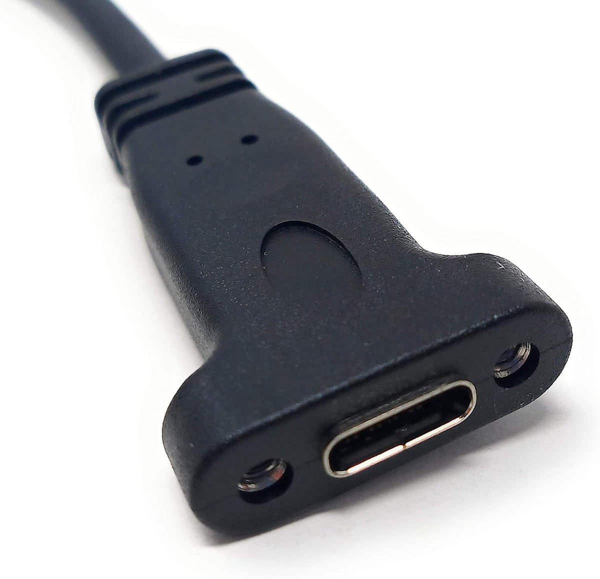 USB Typ A 3.0 Stecker auf USB Typ C Buchse für Panel Mount Kabel 21cm | System-S