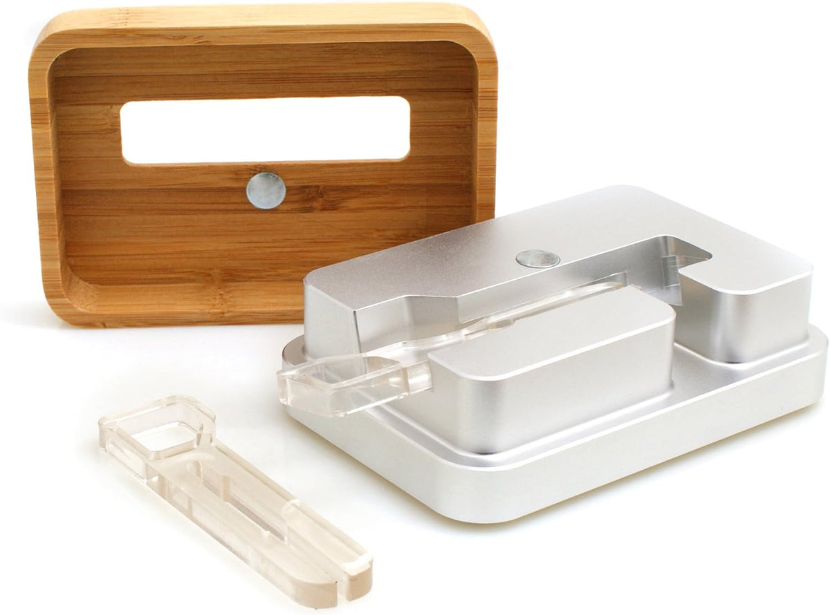 Handy Docking Ladestation aus Holz für iPhone 6 6S 6 Plus 6S Plus 5S 5C 4S | System-S