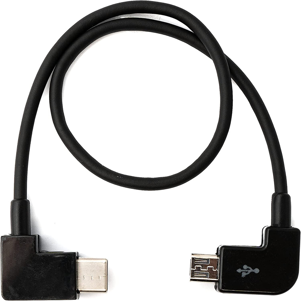 Micro-USB auf USB-C Winkelkabel 30 cm für Bosch Intuvia E-Bike-Display | SYSTEM-S