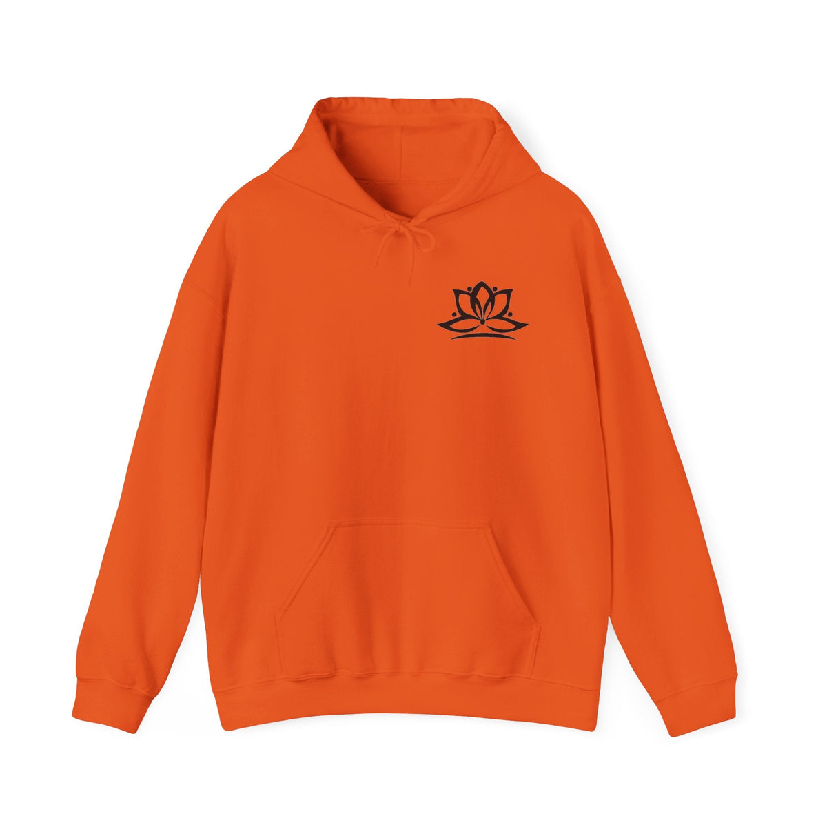 Lotus-Mandala-Hoodie mit Om-Symbol – Spirituelles Yoga-Sweatshirt