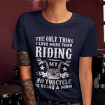 MOM T-Shirt RIDER Rundhals