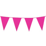Wimpelkette PE 45x30cm L: 10m | Pink