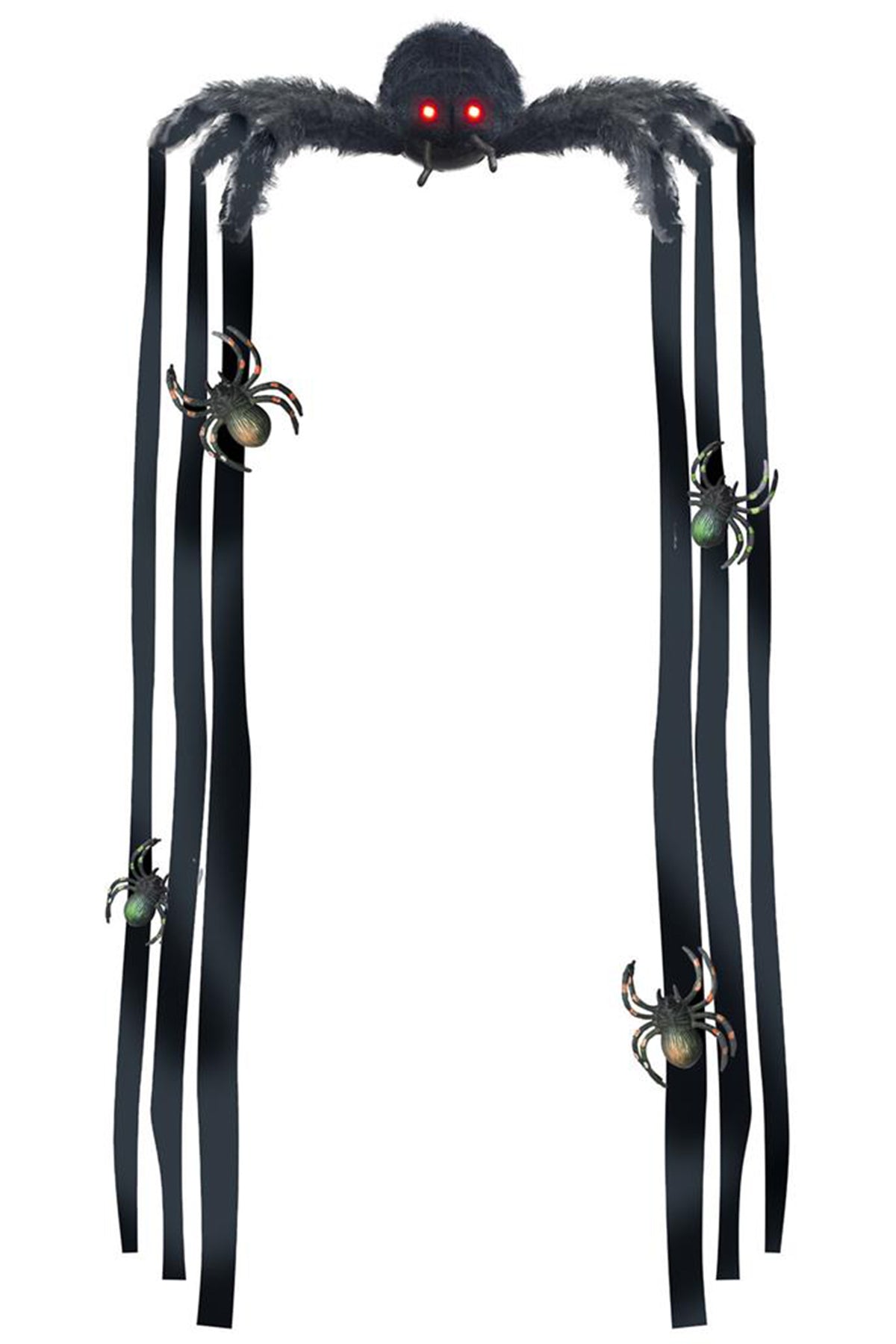 XL Spinne Animiert - 90 cm | Schwarz