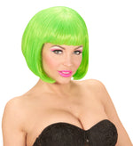 Perücke Damen "Valentina Bob" | Neon Grün