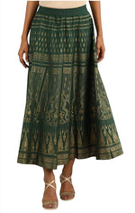Indian Printed Long Skirt In Germany