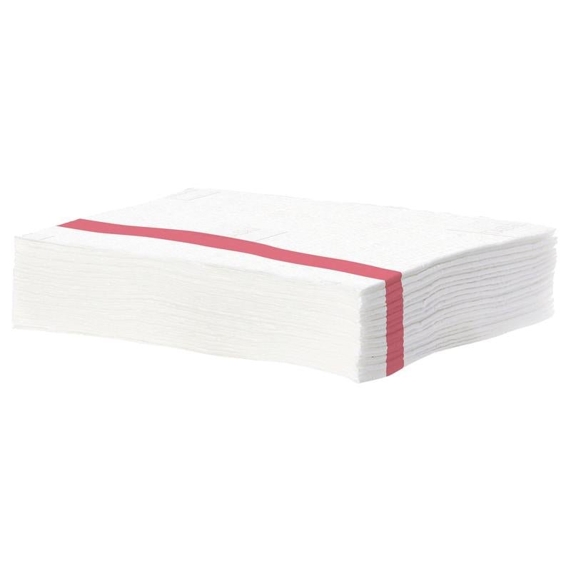 TASKI SUM, rot, Mikrofasertuch für einmaligen Gebrauch, 99 % der Bakterien werden nachweislich entfernt, Größe 42x34 cm  | Karton (40 Packungen)