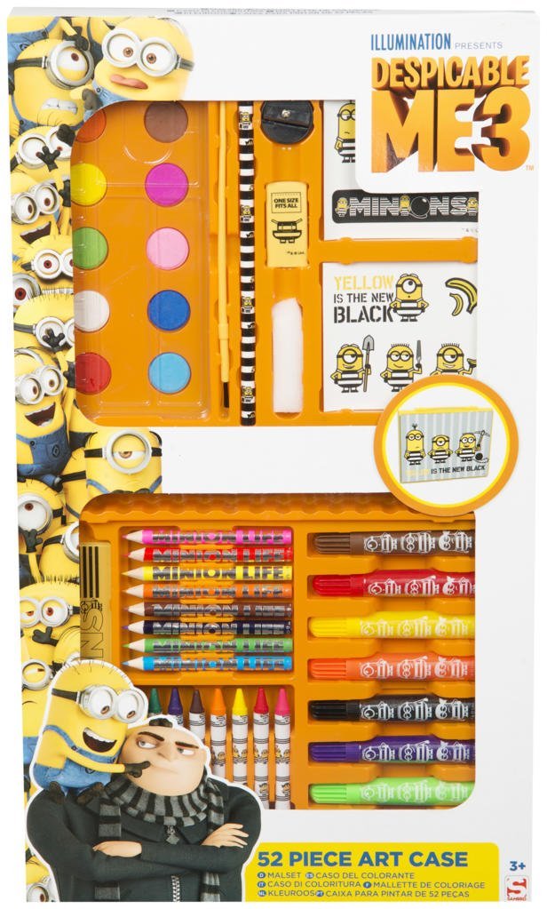 Despicable Me Kunst-Set, 52-teilig, mehrfarbig